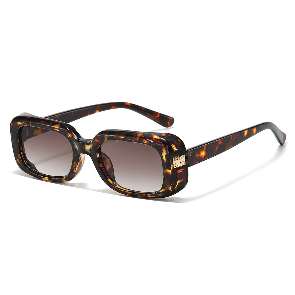 Bold Rectangle Frame Sunglasses Stornfield