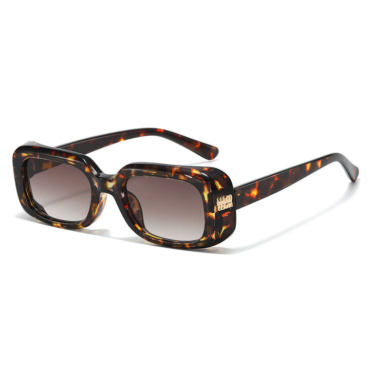 Bold Rectangle Frame Sunglasses Stornfield
