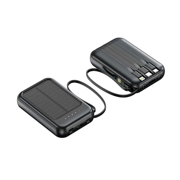Solar-powered power bank with high capacity and multifunctional connections Stornfield