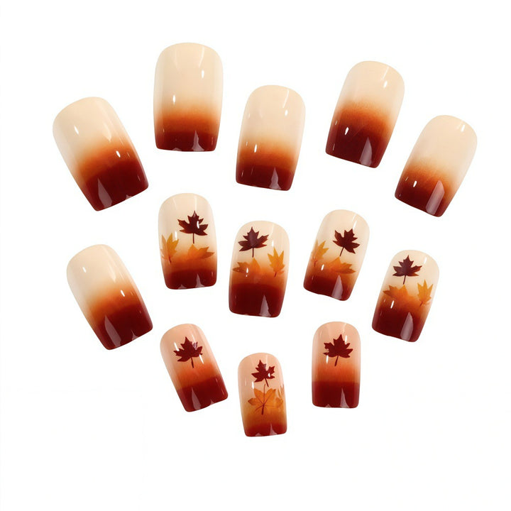 Artificial nails with autumn design Stornfield