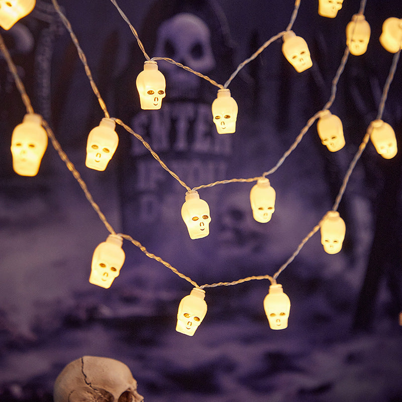 Playful LED Spooky String Lights Stornfield