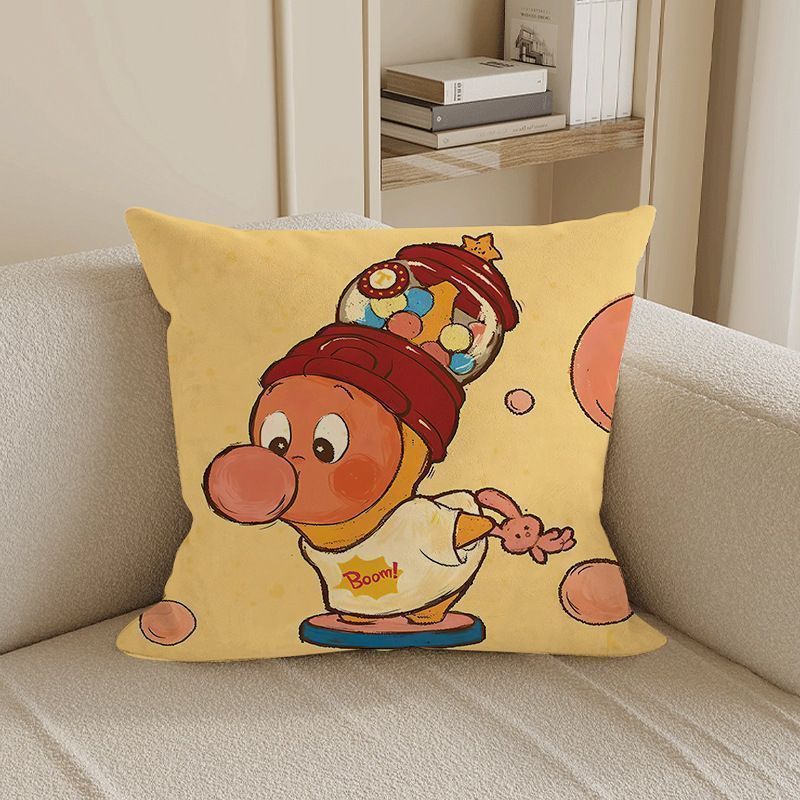Whimsical Character Decorative Throw Pillow