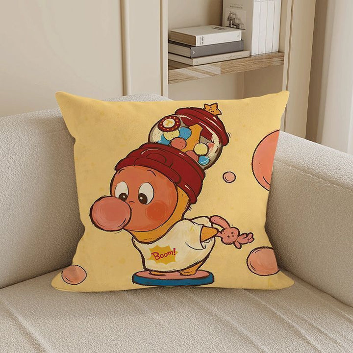Whimsical Character Decorative Throw Pillow
