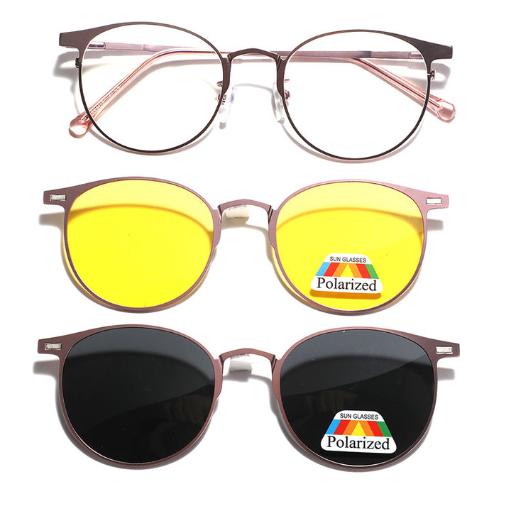 Women's fashionable sunglasses with interchangeable lenses and polarized technology Stornfield