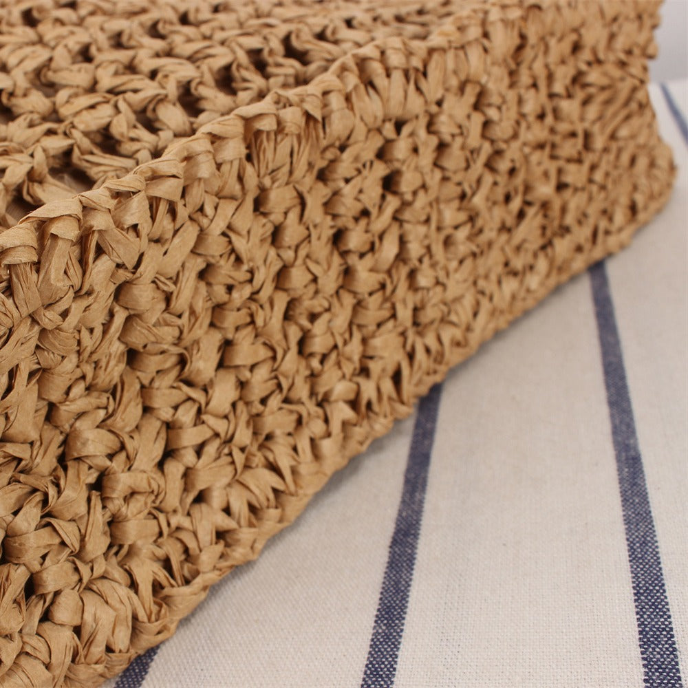 Braided Shopping Bag in Minimalistic Design Stornfield