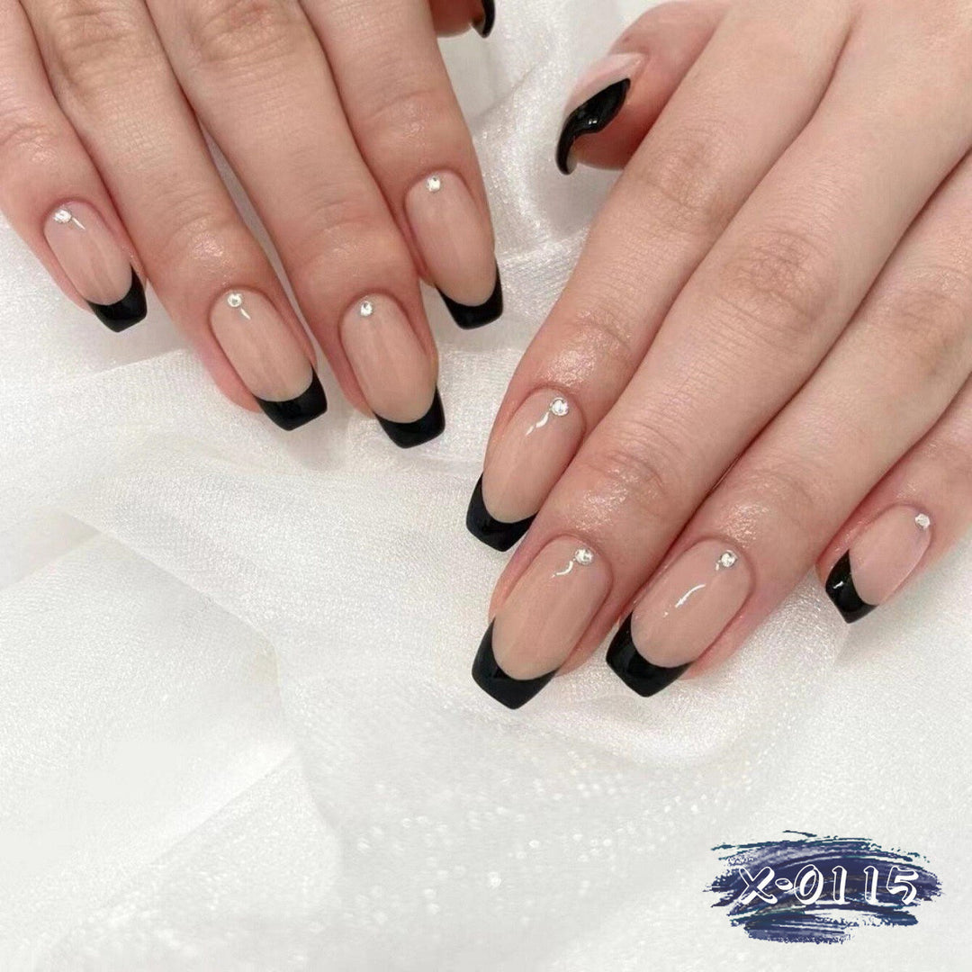 Chic French Tip Nail Art Set