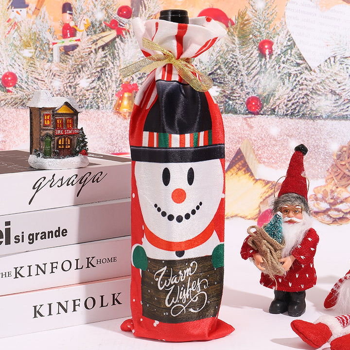 Christmas wine bottle cover Stornfield