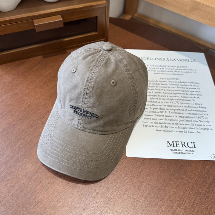 Men's Casual Embroidered Cotton Cap Stornfield