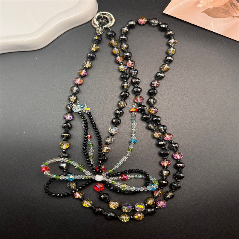 Multi-Strand Beaded Eyewear Necklace Stornfield