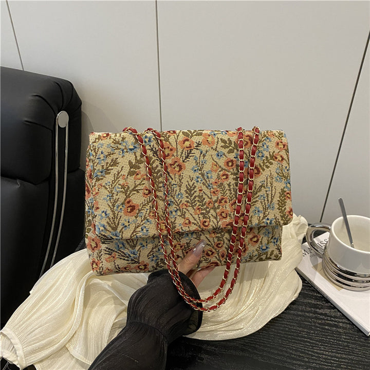 Elegant Floral Embellished Handbag Stornfield