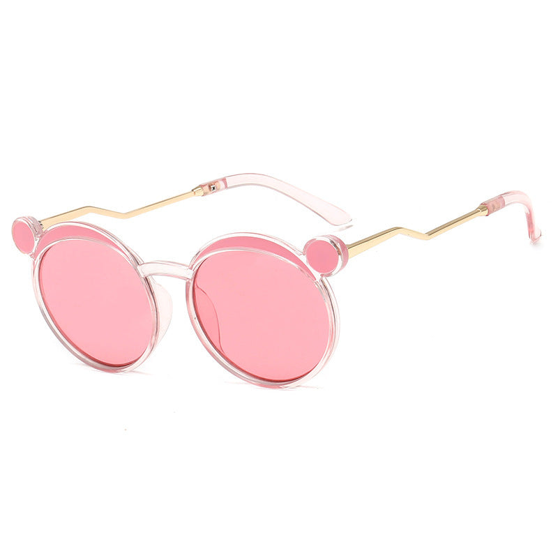 Women Fashion-Round Sunglasses with Innovative Frame and Colored Lenses Stornfield