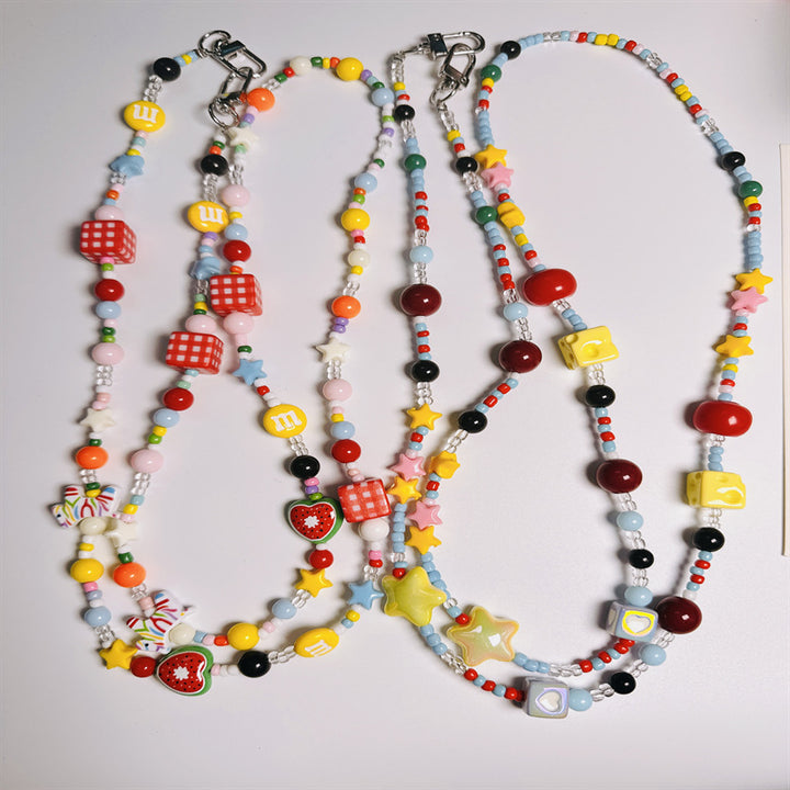 Fun-Themed Beaded Eyewear Chain Stornfield