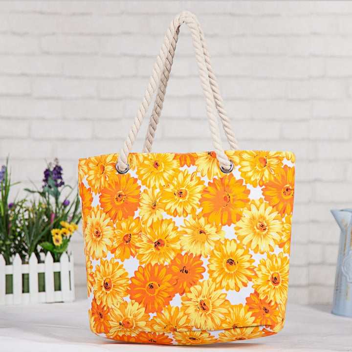 Large floral patterned beach bag Stornfield