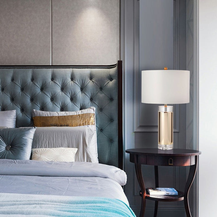 Decorative Crystal Base Table Lamp
