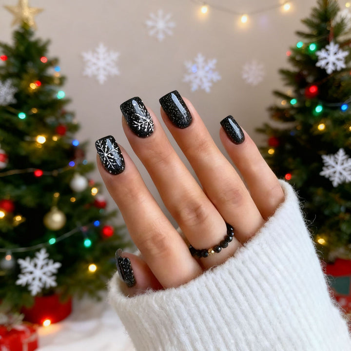 Festive Winter Nail Art Stornfield