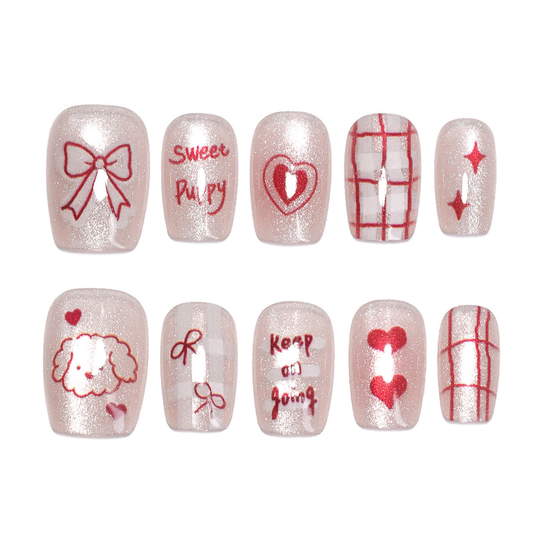Artificial nail art with cute designs Stornfield