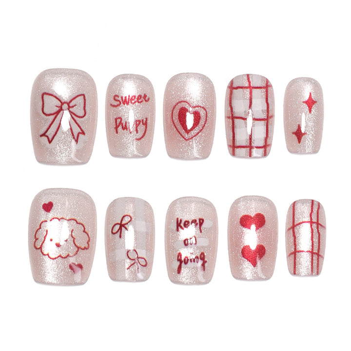 Artificial nail art with cute designs Stornfield