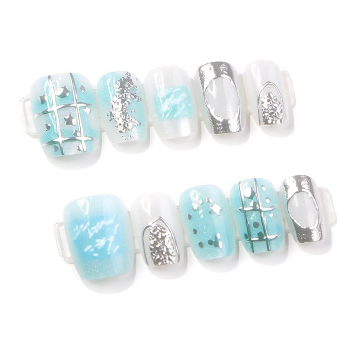 Artistic Press-On Nail Set Stornfield