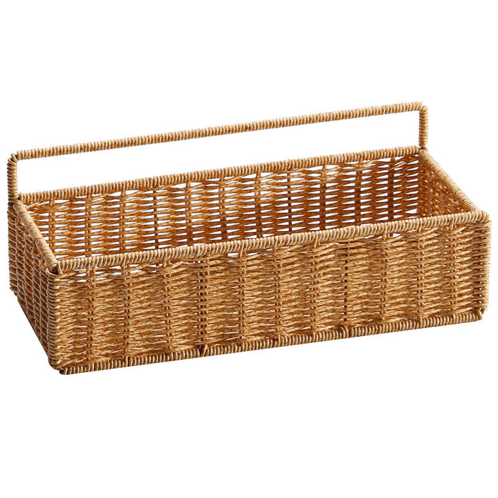 Unisex storage basket with practical carrying handle Stornfield