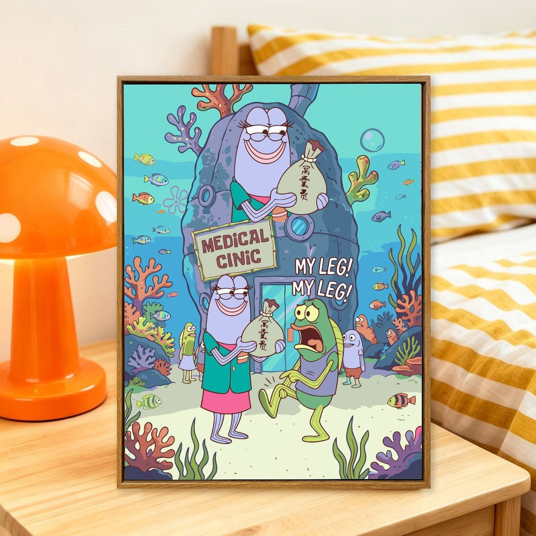 Cartoon Themed Art Print Stornfield