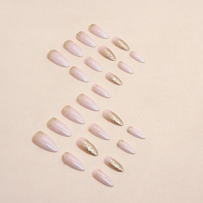 Elegant Glitter Gel Nail Tips Stornfield