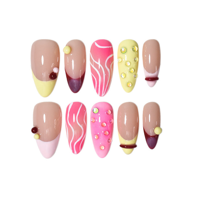 Contemporary Press-On Nail Art Stornfield