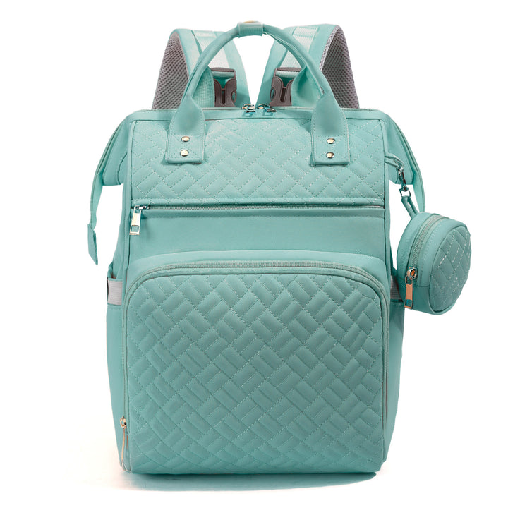 Elegant Multi-Functional Quilted Backpack Stornfield