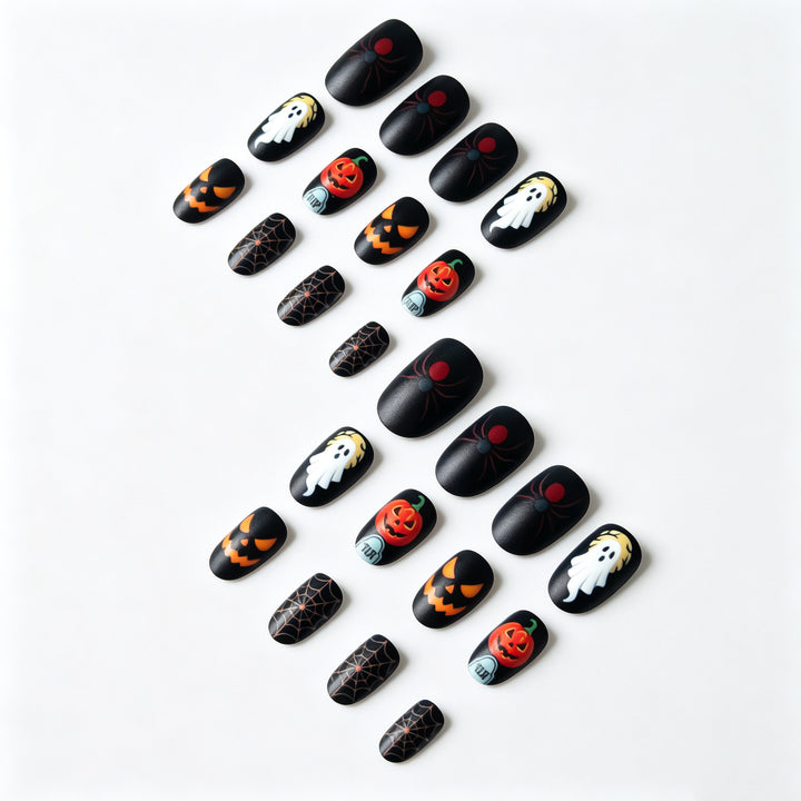 Spooky Halloween-Themed Nail Art Kit