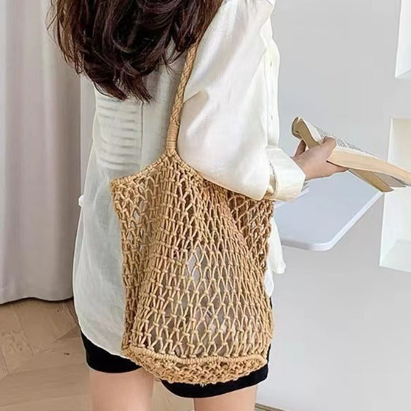 Hand-knotted shopping bag Stornfield