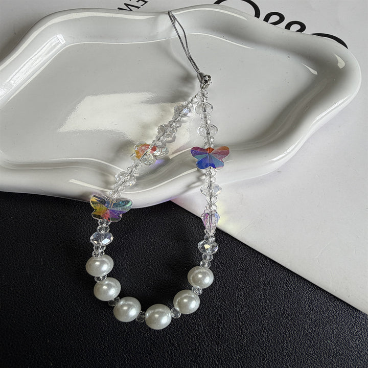 Decorative Butterfly Beaded Eyewear Chain Stornfield
