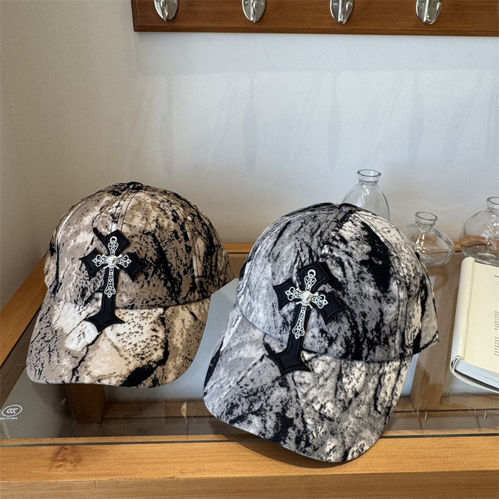 Men's Cross-Embellished Cap Stornfield