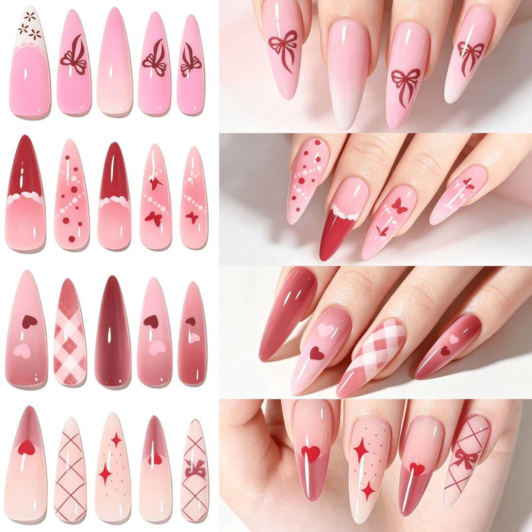 Decorative Press-On Nail Art Set Stornfield 1787228515