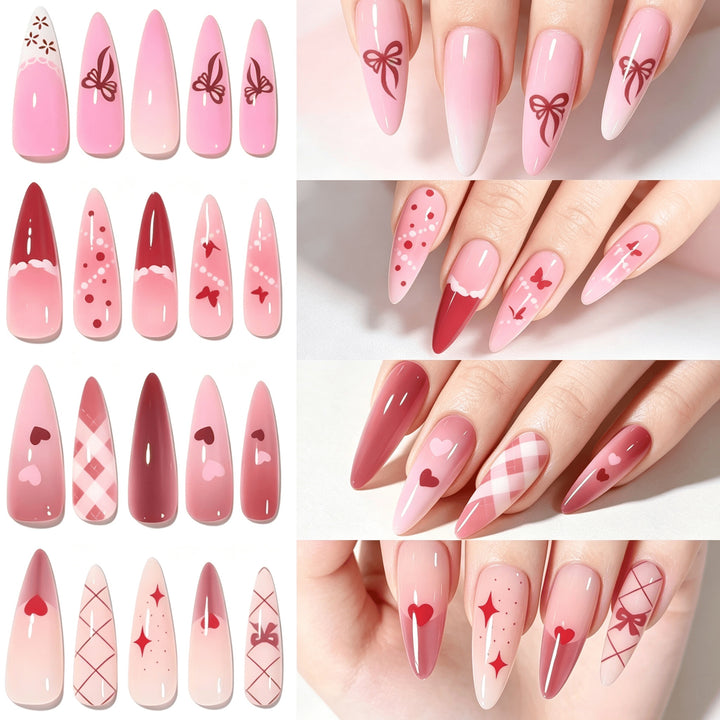 Decorative Press-On Nail Art Set Stornfield 1787228515