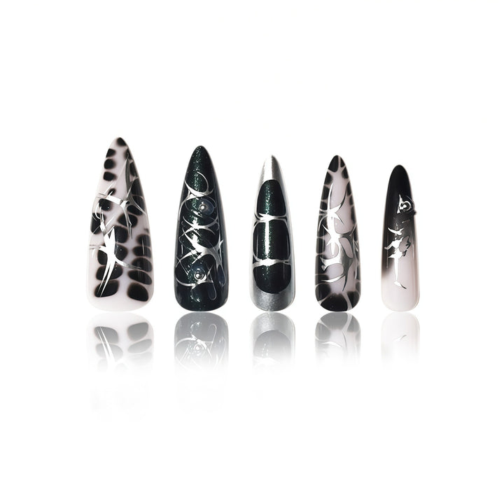 Glamorous Stiletto Nail Art Extensions Stornfield