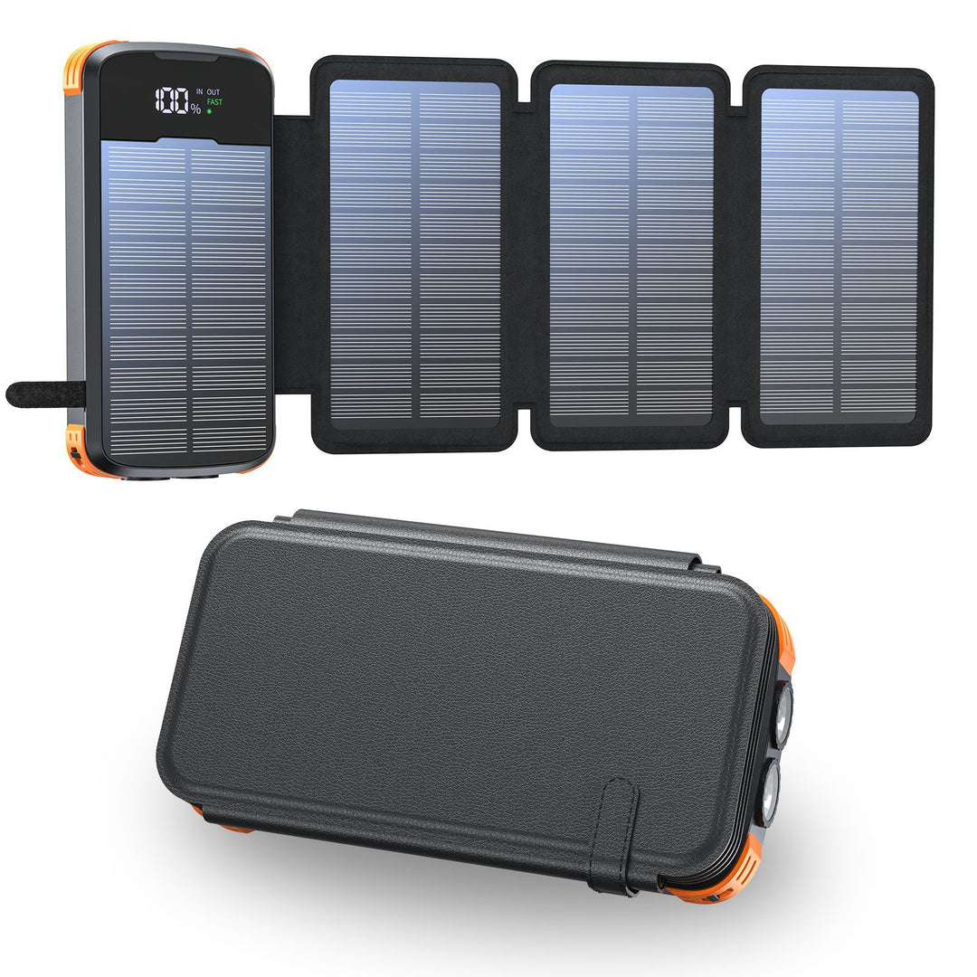 Solar Powerbank with Wireless Charging Function By Stornfield
