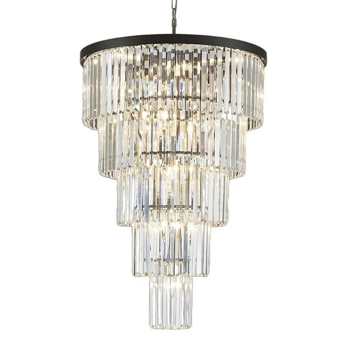 Crystal Architectural Chandelier