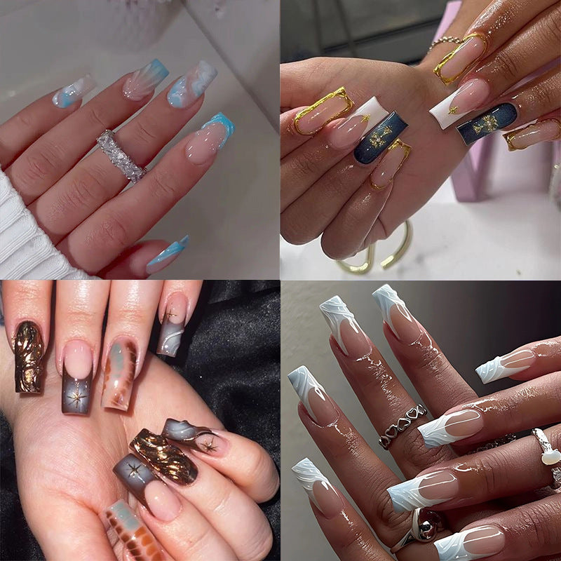 Elegant Iridescent Nail Art Design Stornfield