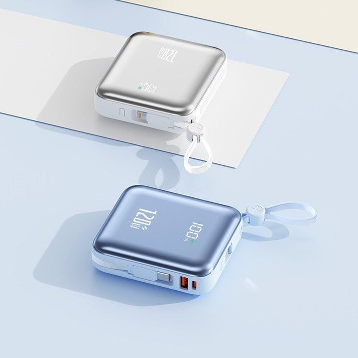 Compact power bank with state-of-the-art quick charging function and digital display Stornfield
