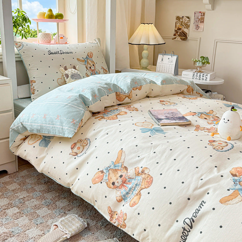 Playful Panda-Themed Bedding Set