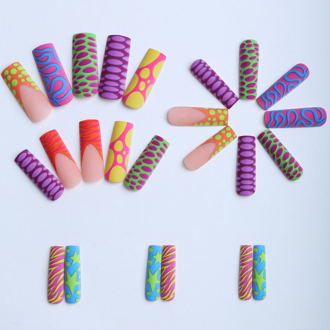 Artificial nails with extravagant design variety Stornfield