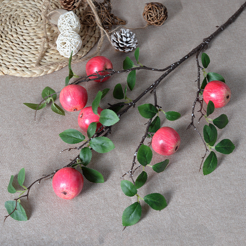 Decorative Artificial Apple Twig Arrangement