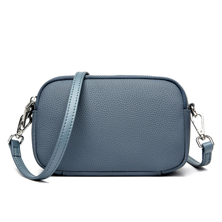 Textured Vegan Leather Crossbody Bag Stornfield