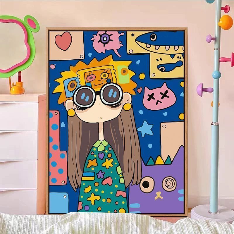 Colorful Abstract Canvas Art Stornfield