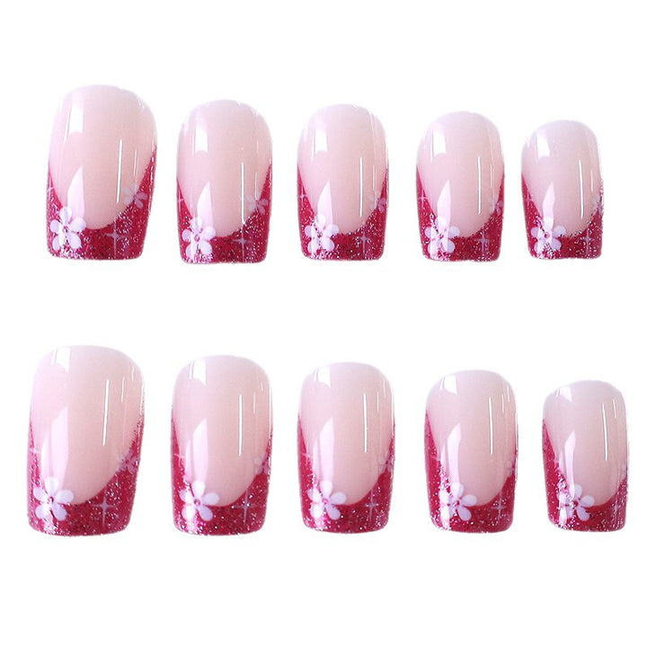 Floral Gradient Nail Art Stornfield