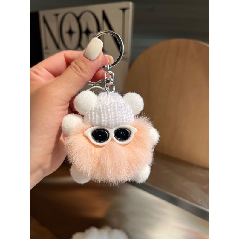 Fun and Playful Plush Cactus Keychain Stornfield