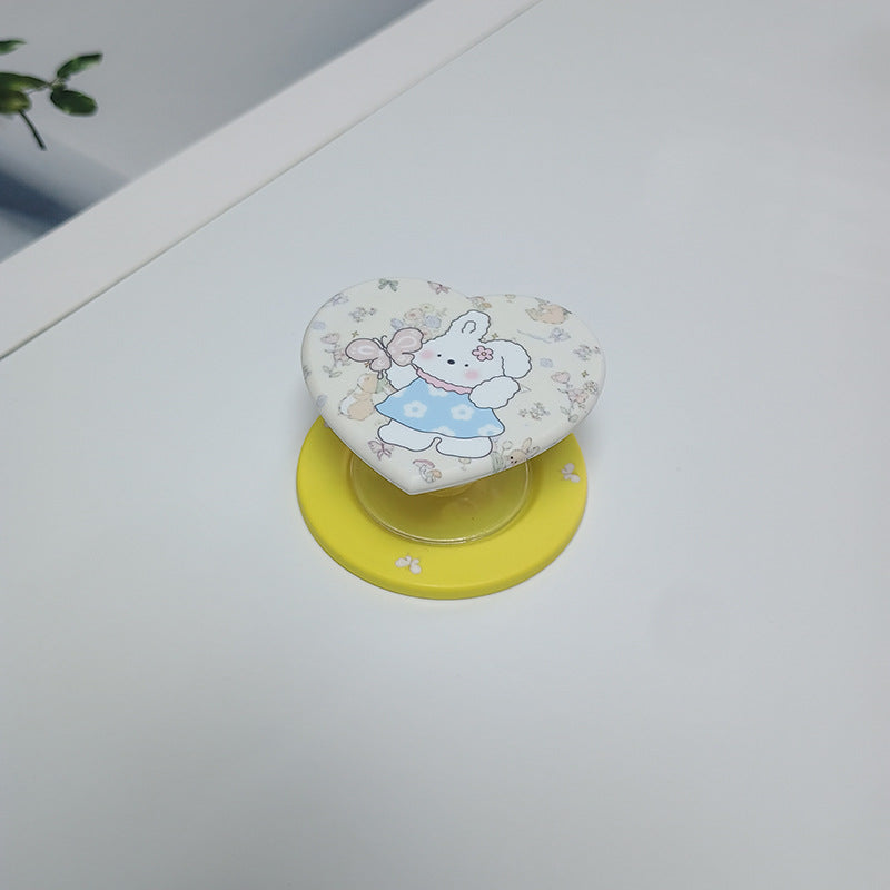 Heart-Shaped Character Phone Grip Stornfield