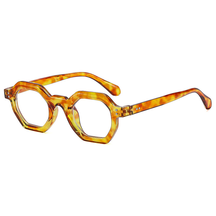 Women's octagonal sunglasses with stylish pattern and UV protection Stornfield