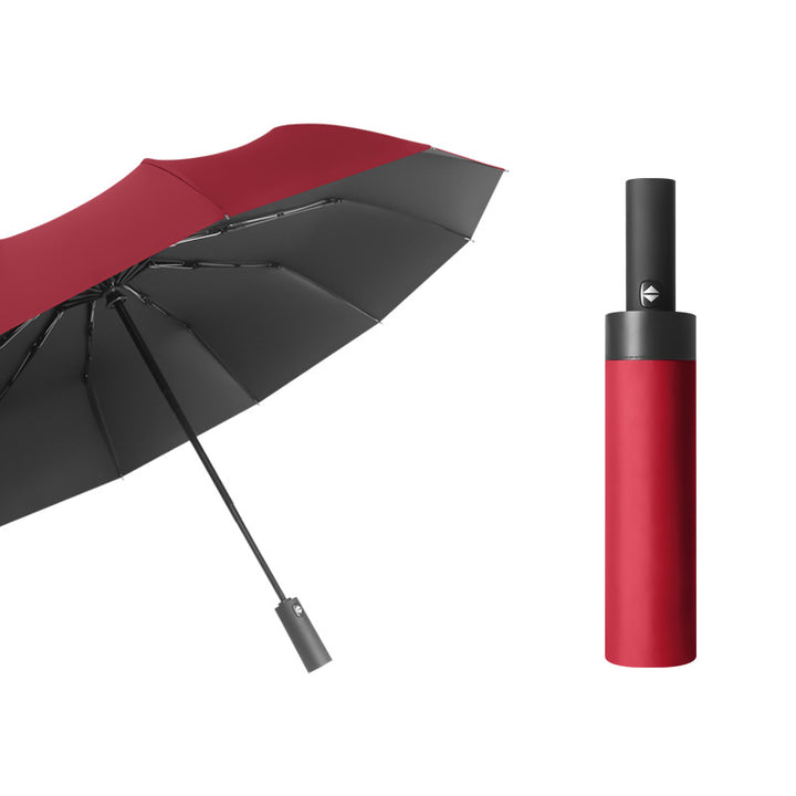 Unisex Folding Umbrella with Windproof Technology Stornfield