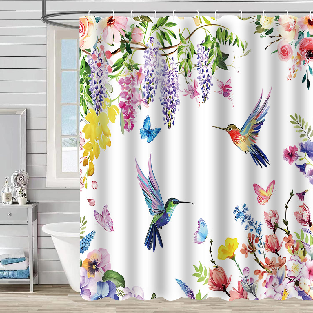 Nature-Inspired Shower Curtain Stornfield