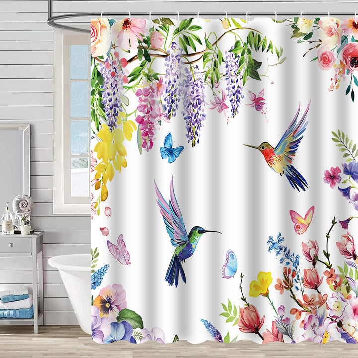 Nature-Inspired Shower Curtain Stornfield
